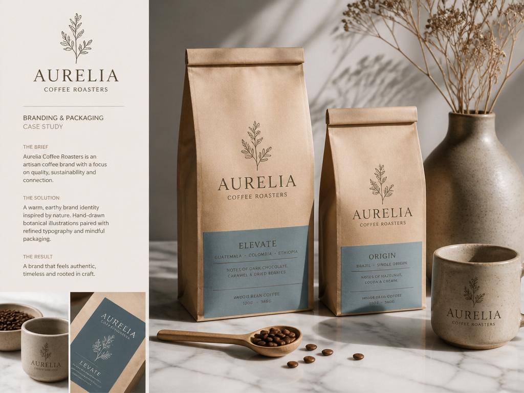 Aurelia Coffee — Packaging